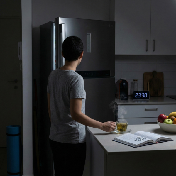 איך להפסיק לאכול בלילה